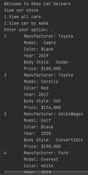 Solved The is a Java console application that can perform