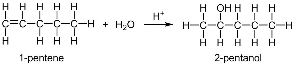 2 pentanol structural formula