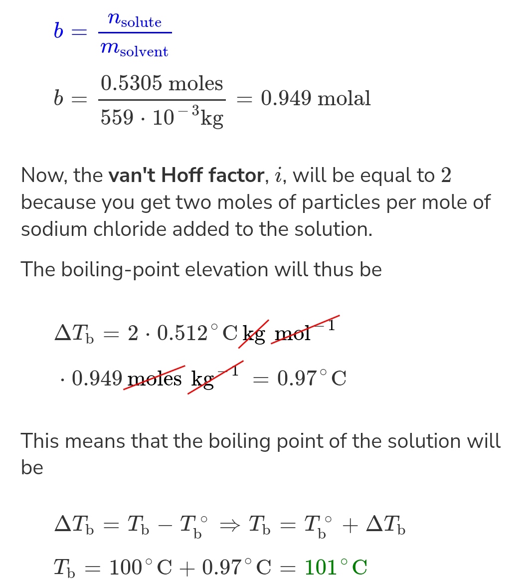 SOLVED: The boiling point of chlorine is -34Â°C. What is this