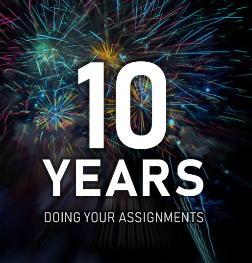 10 years of AssignmentExpert